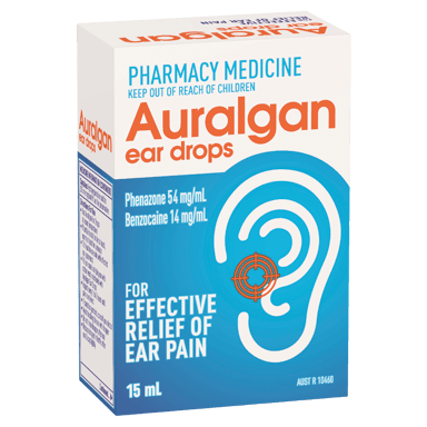 AURALGAN EAR DROPS 15ML