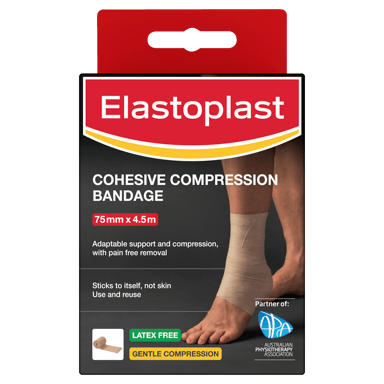 ELASTOPLAST SPORT COHESIVE BANDAGE 7.5CM X 4.5M