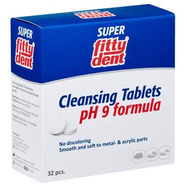 FITTYDENT DENTURE CLEANSER 36 TABLETS