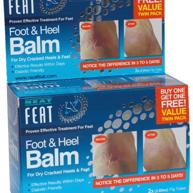 NEAT FEAT HEEL BALM 75G 2 FOR 1