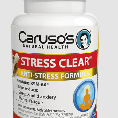 CARUSOS STRESS CLEAR 60 TABLETS