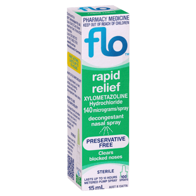 FLO RAPID RELIEF NASAL SPRAY 15ML