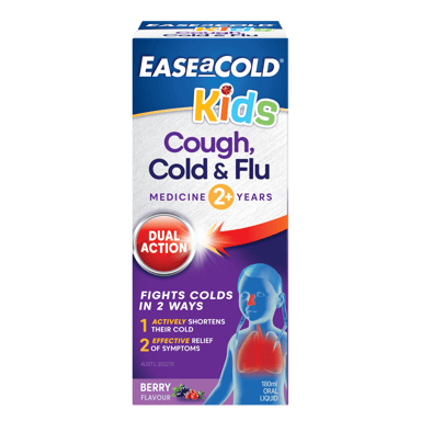 EASE A COLD KIDS COUGH COLD FLU 180ML