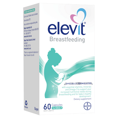 ELEVIT BREASTFEEDING 60 CAPSULES