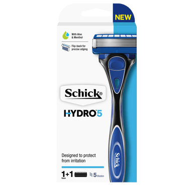 SCHICK HYDRO 5 RAZOR + 1 BLADE