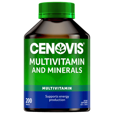 CENOVIS MULTIVITAMIN AND MINERALS 200 TABLETS