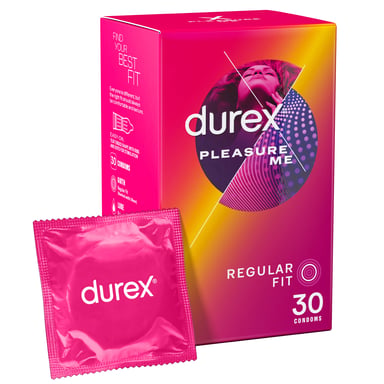 DUREX PLEASURE ME CONDOMS 30 PACK