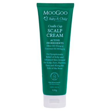 MOOGOO BABY CRADLE CAP SCALP CREAM 120G