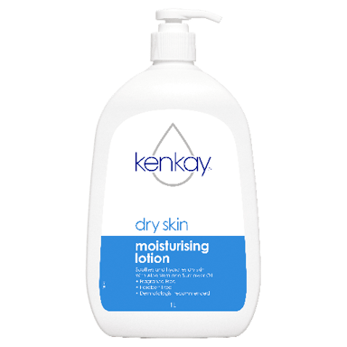 KENKAY DRY SKIN MOISTURISING LOTION PUMP 1 LITRE