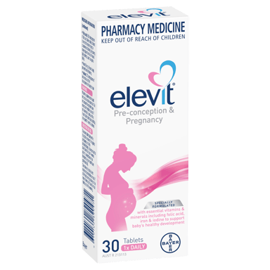 ELEVIT PRE-CONCEPTION & PREGNANCY 30 TABLETS