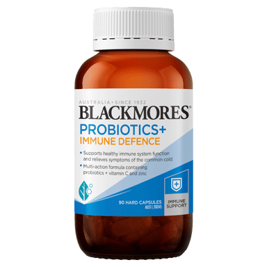 BLACKMORES PROBIOTICS + IMMUNE DEFENCE 90 CAPSULES