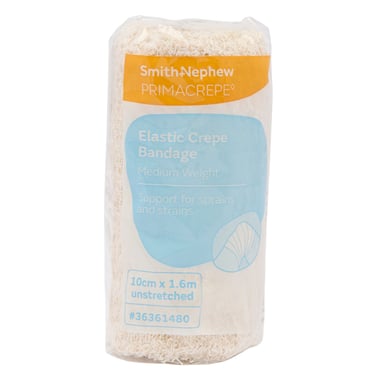 PRIMACREPE MEDIUM WHITE 10CM X 1.6M