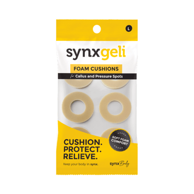 SYNXGELI FOAM CUSHIONS FOR CALLUS & PRESSURE SPOTS