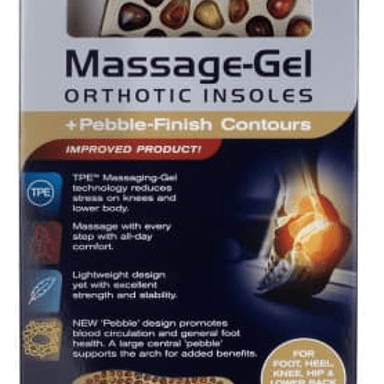 NEAT FEAT ORTHOTICS ENERGY MASSAGE GEL INSOLE WOMEN