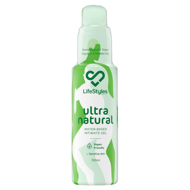 LIFESTYLES ULTRA NATURAL LUBRICANT WATER-BASED 100ML