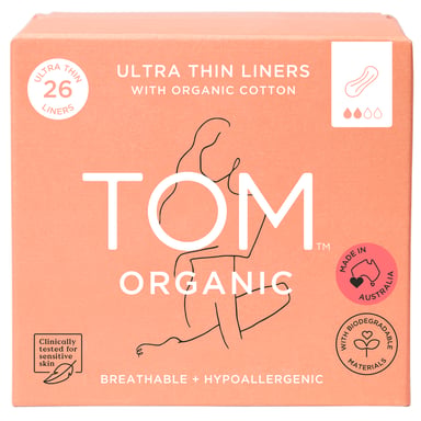 TOM ORGANIC ULTRA THIN LINER 26 PACK