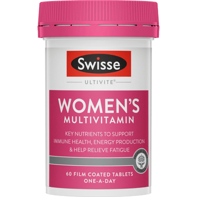 SWISSE ULTIVITE WOMENS MULTIVITAMIN TABLETS 60