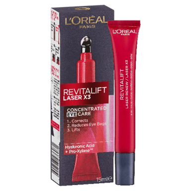 LOREAL REVITALIFT LASER X3 EYE CREAM 15ML