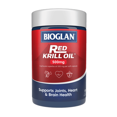 BIOGLAN RED KRILL 500MG 120 CAPSULES