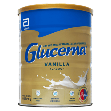 GLUCERNA VANILLA POWDER 850G