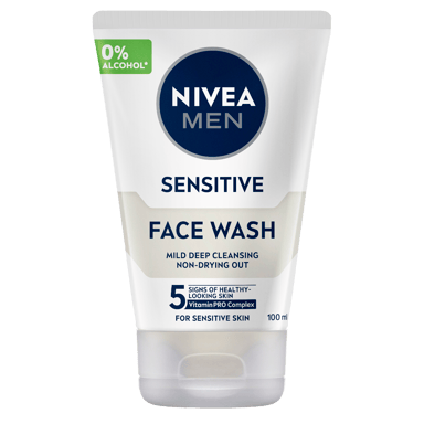NIVEA MEN SENSITIVE FACE WASH 100ML
