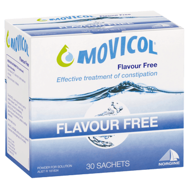 MOVICOL FLAVOUR FREE SACHETS 30 PACK