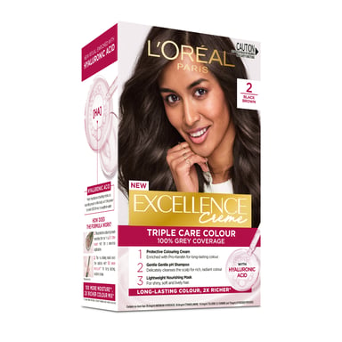 LOREAL EXCELLENCE 2 BLACK BROWN