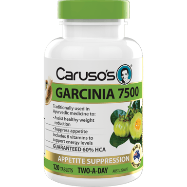 CARUSOS SUPER GARCINIA CAMBOGIA 120 TABLETS