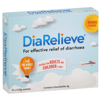 DIARELIEVE 3.25G 10 SACHETS