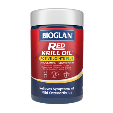 BIOGLAN RED KRILL OIL JOINT PLUS 90 CAPSULES