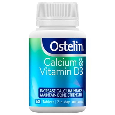 OSTELIN CALCIUM & VITAMIN D3 60 TABLETS