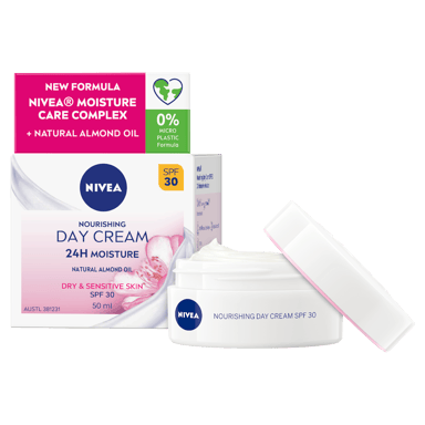 NIVEA DAILY ESSENTIALS NOURISH DAY CREAM SPF30+ 50ML
