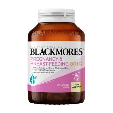 BLACKMORES PREGNANCY & BREAST-FEEDING GOLD 120 CAPSULES