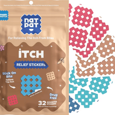 NATPAT KIDS MAGICPATCH ITCH RELIEF STICKERS 28 PACK