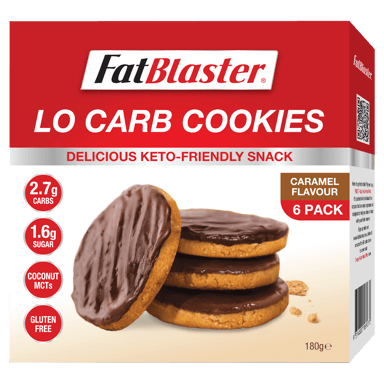 FAT BLASTER LO CARB COOKIES CARAMEL 6 PACK
