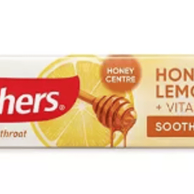 NESTLE SOOTHERS HONEY LEMON STICK 10 LOZENGES