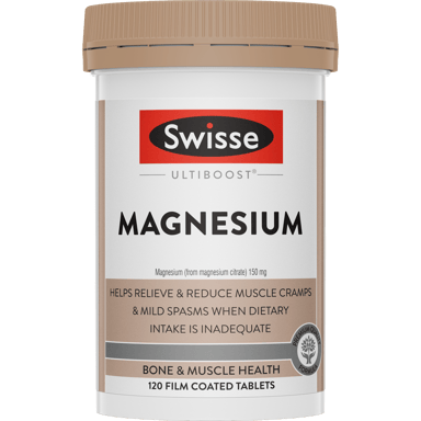 SWISSE ULTIBOOST MAGNESIUM 120 TABLETS