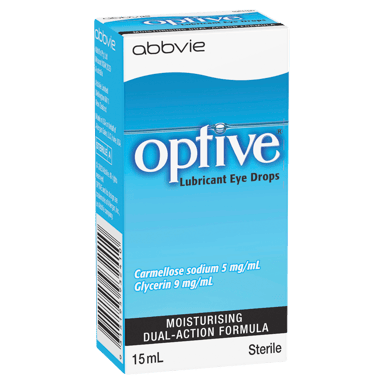 OPTIVE LUBRICANT EYE DROPS 15ML