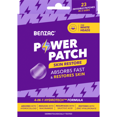 BENZAC POWER PATCHES SKIN RESTORE 23 PACK