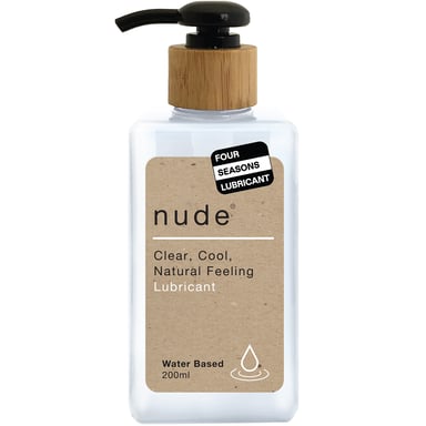 FOUR SEASONS NUDE LUBRICANT WATER-BASED 200ML