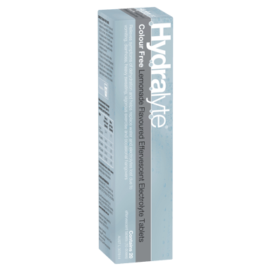 HYDRALYTE EFFERVESCENT LEMONADE 20 TABLETS