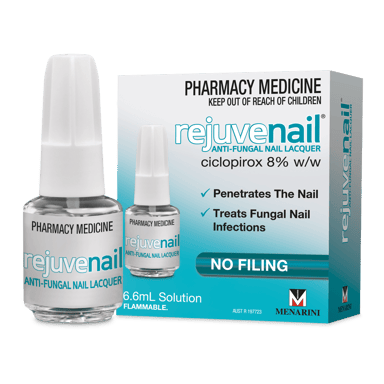 REJUVENAIL ANTI-FUNGAL NAIL LACQUER SOLUTION 6.6ML