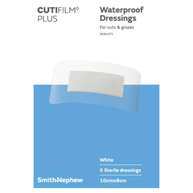 CUTIFILM PLUS 10CM X 8CM 5 PACK
