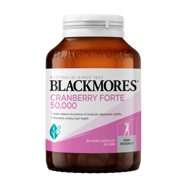 BLACKMORES CRANBERRY FORTE 50000 90 CAPSULES