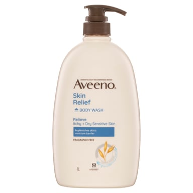 AVEENO SKIN RELIEF MOISTURISING WASH 1 LITRE