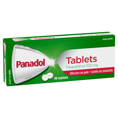 PANADOL 500MG 16 TABLETS
