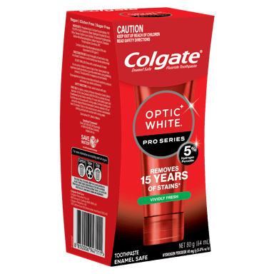 COLGATE TOOTHPASTE OPTIC WHITE PROSERIES WHITENING VIVIDLY 80G