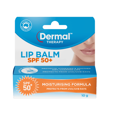 DERMAL THERAPY LIP BALM STICK MOISTURISING SPF50+ 10G
