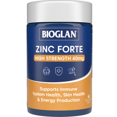 BIOGLAN ZINC FORTE 40MG 60 TABLETS