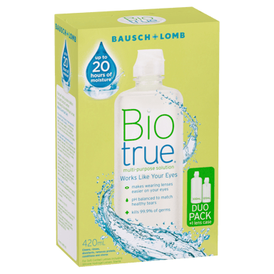 BIOTRUE MULTI PURPOSE DUO SOLUTION 300ML + 120ML